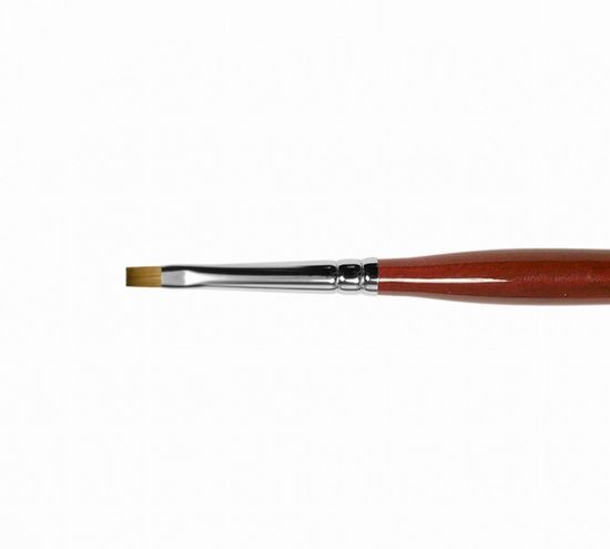 Кисть Рублёв DK23R №2 плоская для росписи