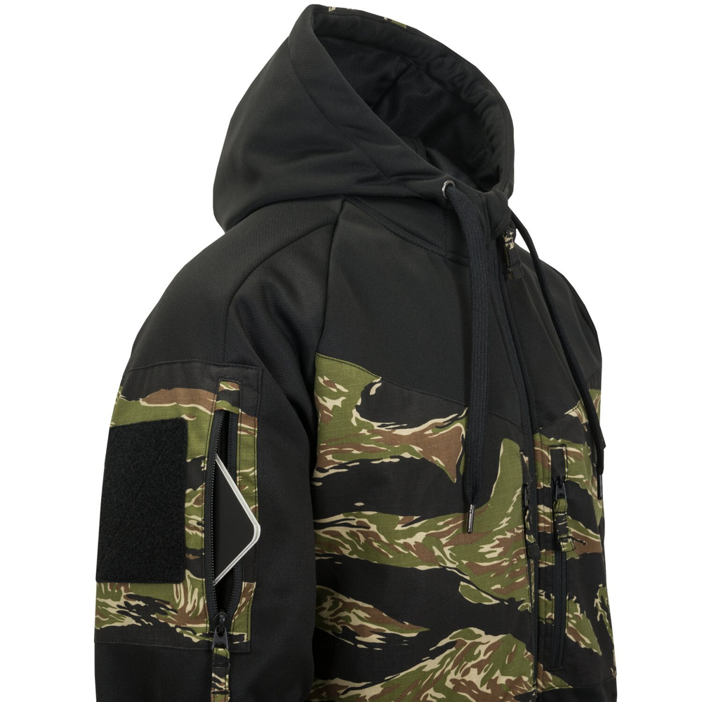 Helikon-Tex ROGUE Hoodie (FullZip) - Black / Tiger stripe