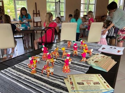 Программа «Филимоновская глиняная игрушка» в «Романовском Парке». Фото и видео