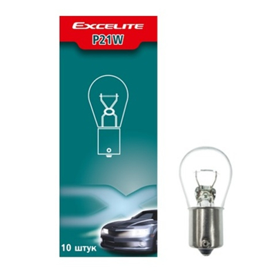 Лампа P21W 21W 12V BA15s Excelite стоп-сигнал