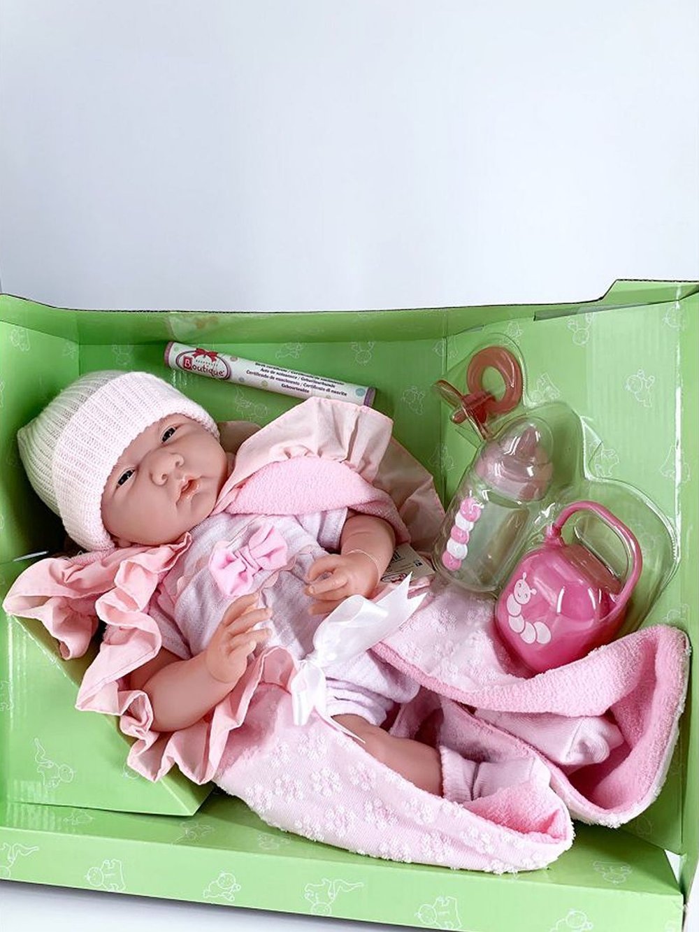 Кукла BERENGUER мягконабивная 39см La Newborn (18780)