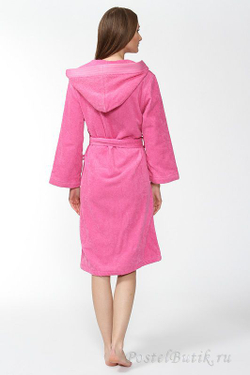 Элитный халат махровый Crociera малиновый от Blumarine