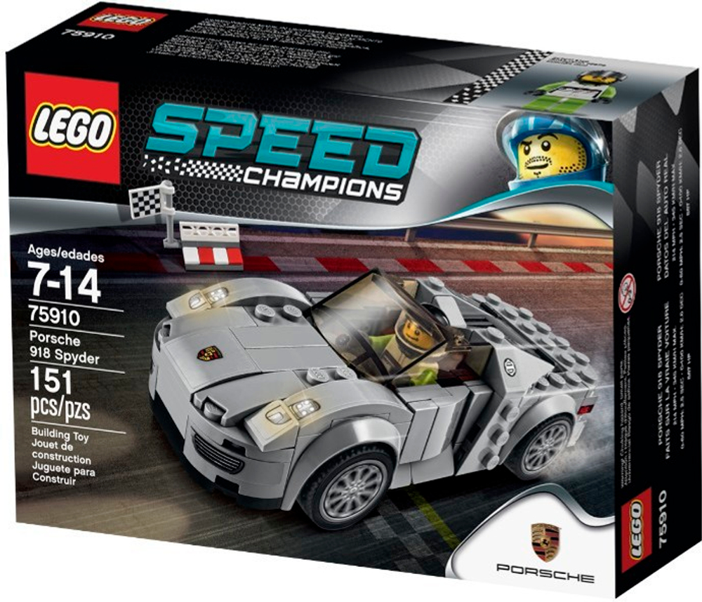 Porsche de lego top