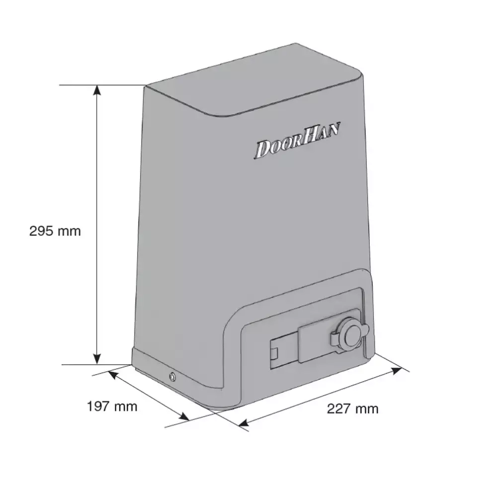 Комплект автоматики для откатных ворот DoorHan SLIDING-800 PRO до 800кг