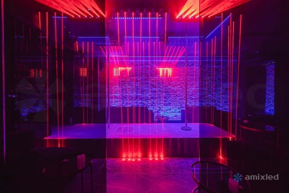 Световой лазерный прибор Amixled 6 EYE LASER BAR RGB