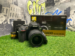 Nikon D3400 + Kit AF-P DX 18-55mm G VR 2.600 кадров