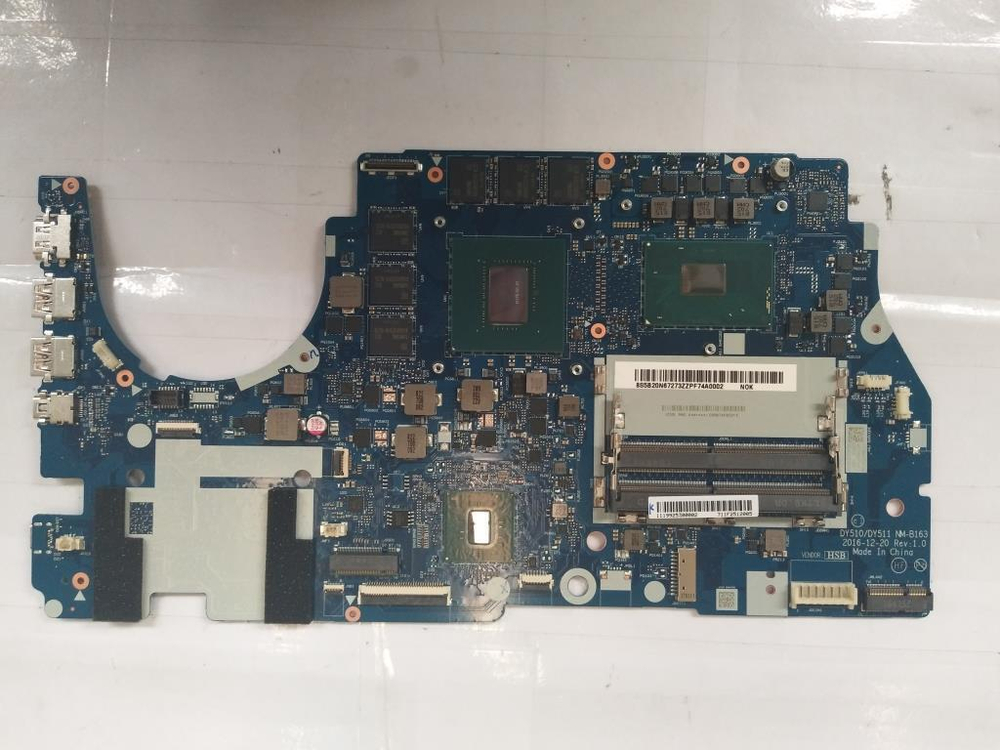 Материнская плата для ноутбука Lenovo Legion Y720-15IKB NOK i5-7300HQ 1060 RGB (5B20N67273), оригинал