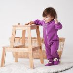 Комбинезон с капюшоном "Сирень" утепленный 0+