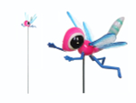 Штекер садовый "Стрекоза" 6*17*40см