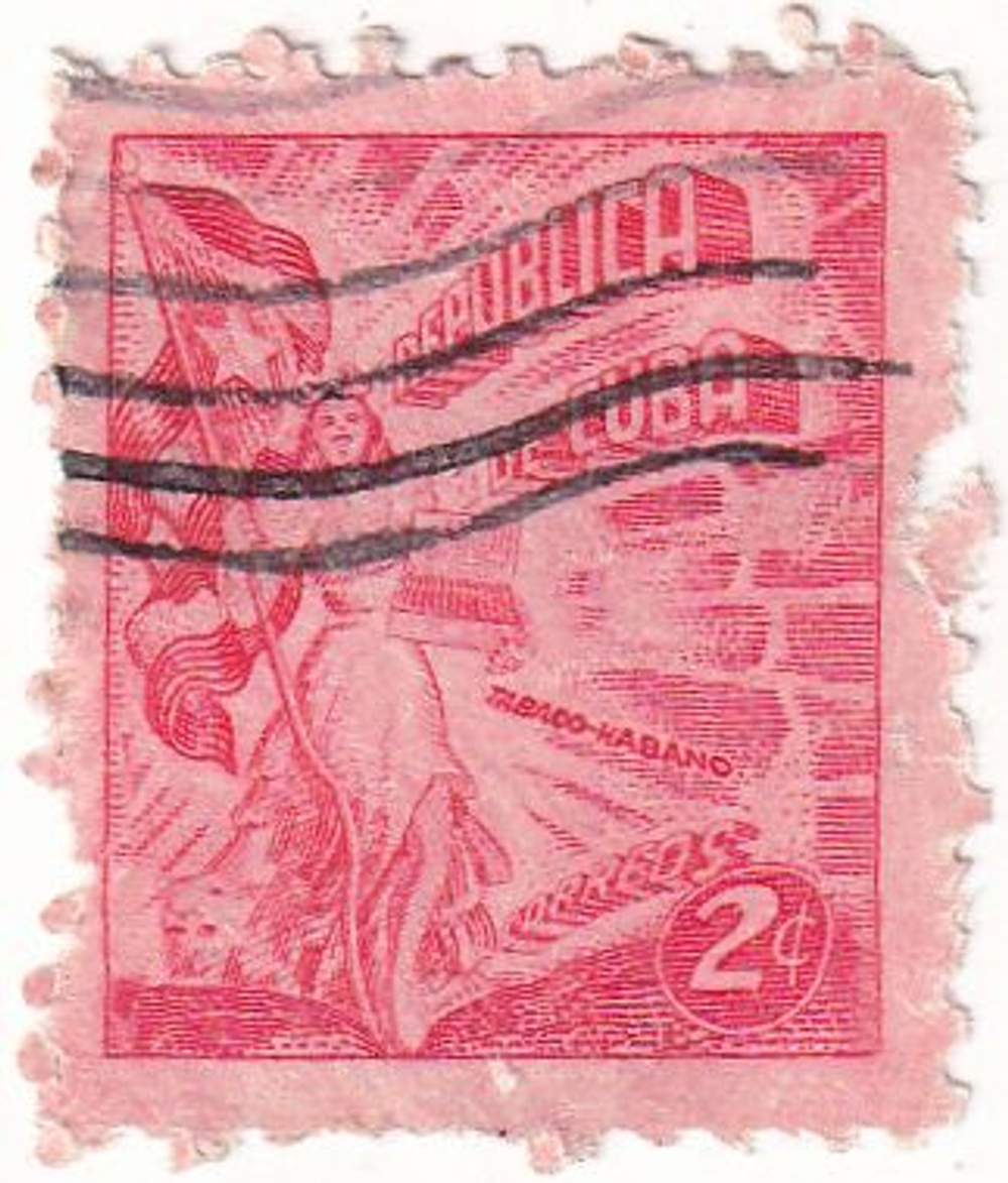 Три марки, Куба, 1920-1950-е