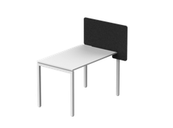 Экран боковой для столешниц толщиной 22 мм,  без декора 95х6х50 (10 Смокинг )