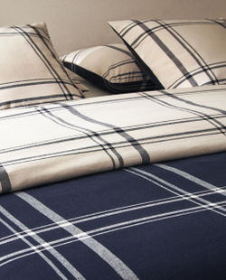 Пододеяльник Zara Home, хлопок 100%, в клетку, 9120/088