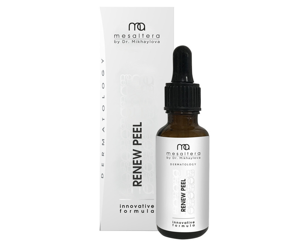 Mesaltera by Dr. Mikhaylova RENEW PEEL - Всесезонный, мультикислотный, ревитализирующий пилинг от Мезалтера, 30 мл