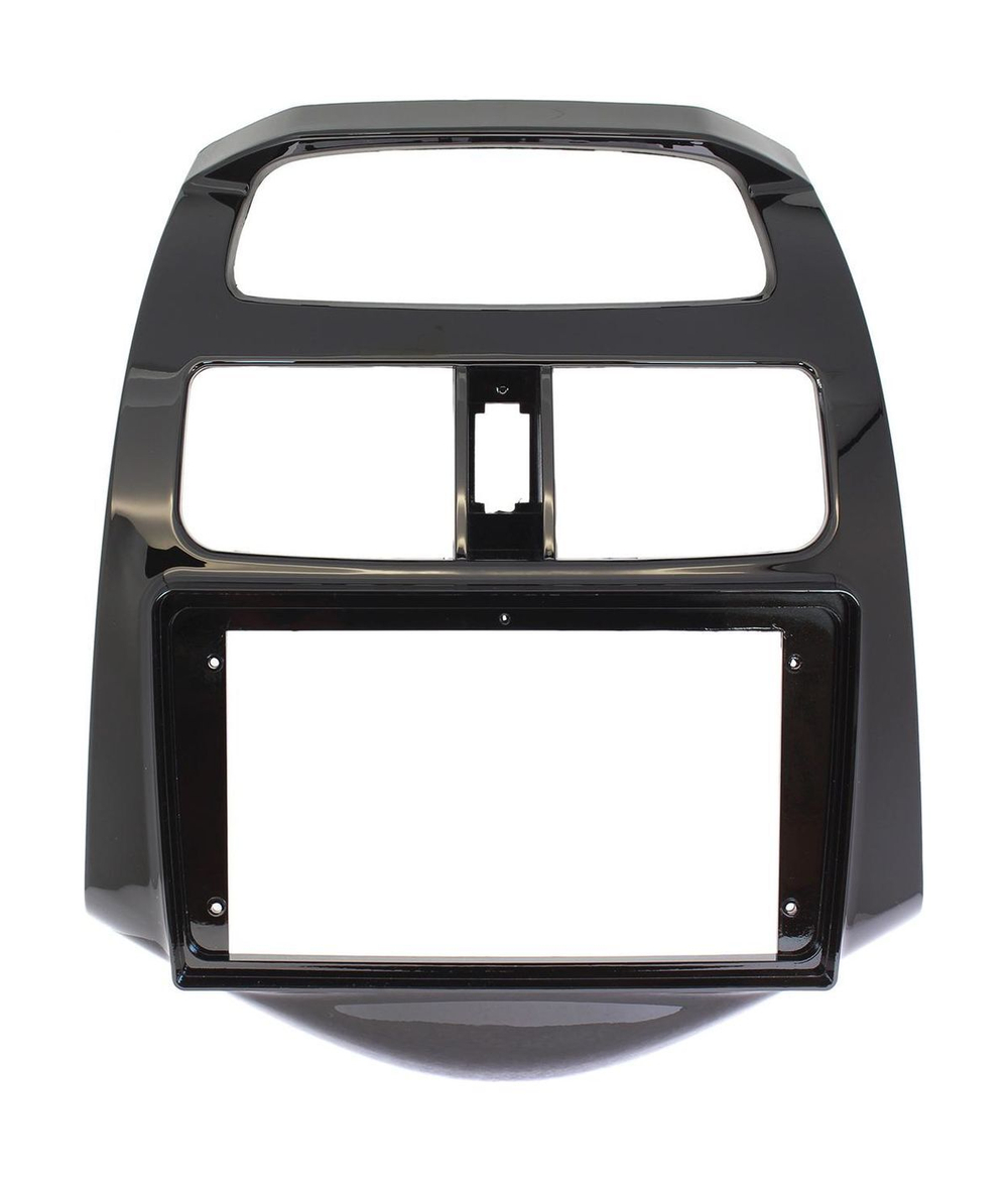 Комплект рамки с разъёмами 9" Chevrolet Spark, Ravon R2 (M300) 2009-2016 (глянец)【F1】 - Car-Smart 3039GL