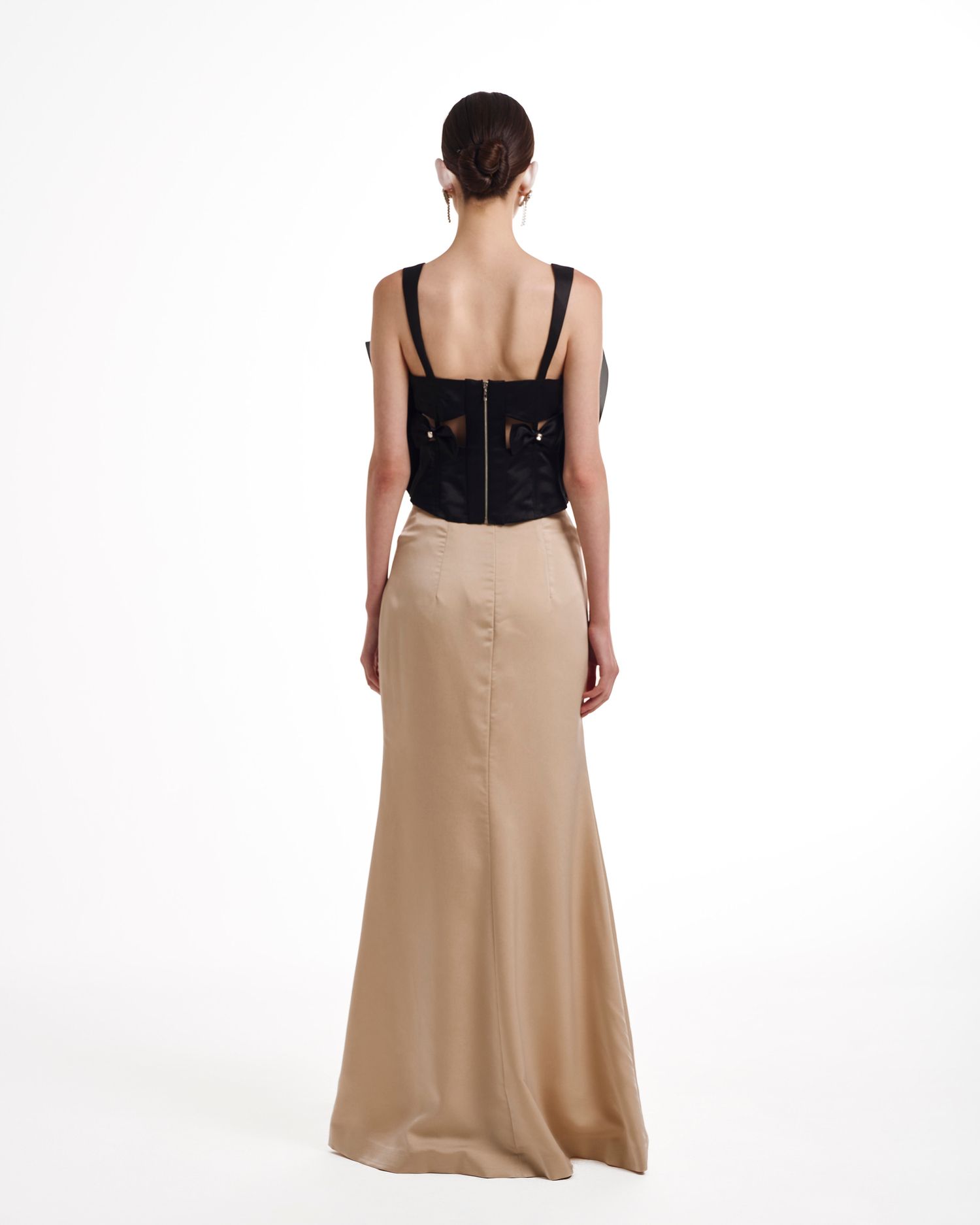 Топ Rochelle черный