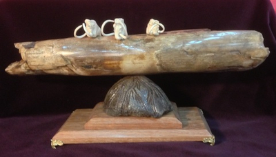 Три мамонта, композиция