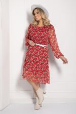 Платье Солнечный свет (красное) П12691-13 LT Collection