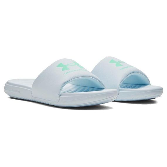 Under Armour Ansa Fixed Slides 'Halogen Blue Green Breeze'