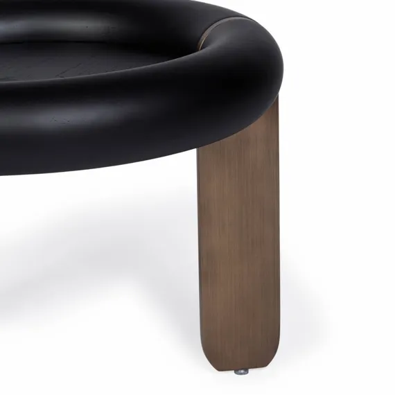 Кофейный стол Luca Ø60х46 см, черный