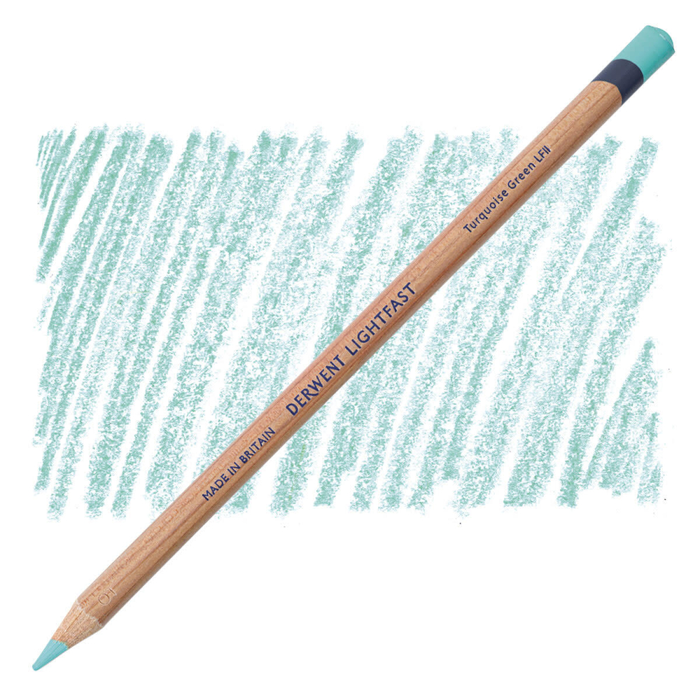 Derwent Lightfast. Turquoise Green