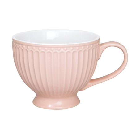 Чайная чашка Alice pale pink, 400 мл
