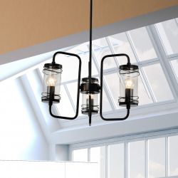 Люстра Rivoli Akanta 5061-303 3 х E14 40 Вт лофт - кантри | Rivoli