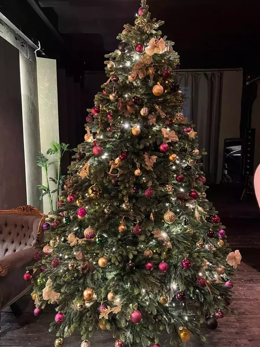 Ель искусственная «Венецианская» (Литая+пвх) 3 м