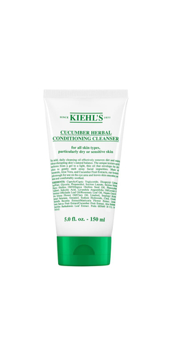 Kiehl's Cucumber Conditioning Cleanser - нежная очищающая эмульсия для всех типов кожи, включая чувствительную кожу /   150  ml  / GTIN 3605971482144