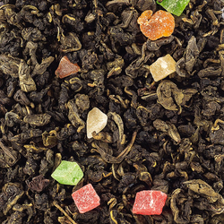 7794D Чай улун ароматизированный ПРЕМИУМ коллекция "Арбуз и дыня улун"