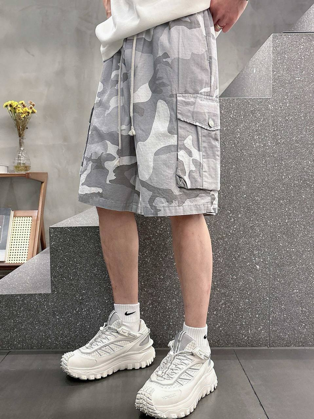 Шорты Stone Island & Dior