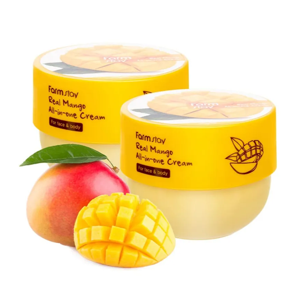 FARMSTAY Многофункциональный крем с экстрактом манго Real Mango All-in-One