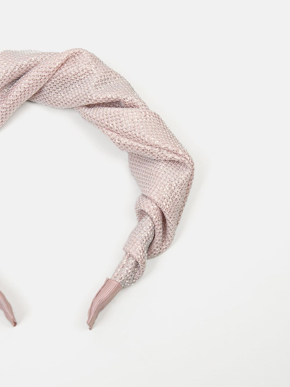 Ободок "Розовая дымка"