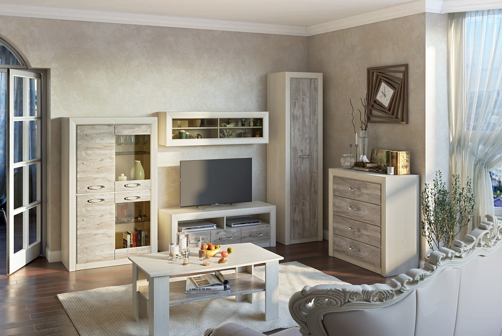 Комод комби Мартина дуб приморский/дуб юкон