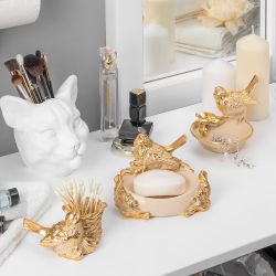 Мыльница Птичка Терра Айвори