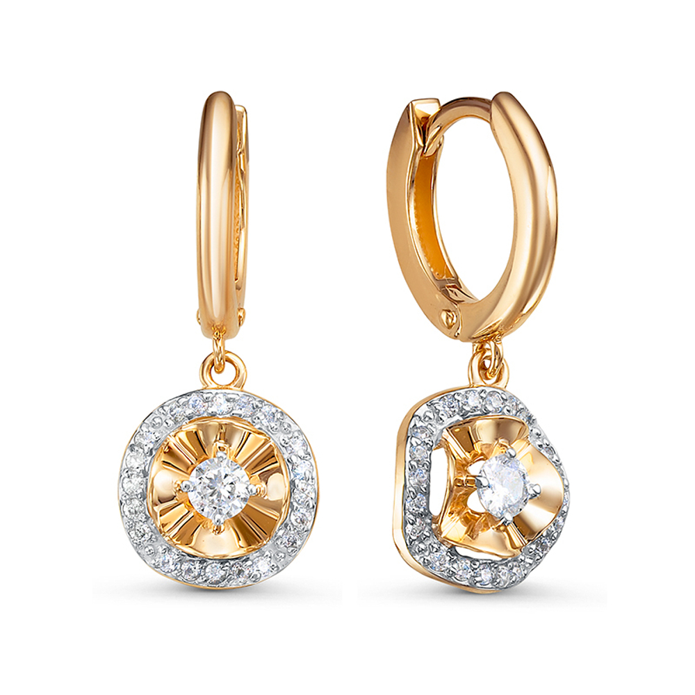 Серьги из золота 585 пробы