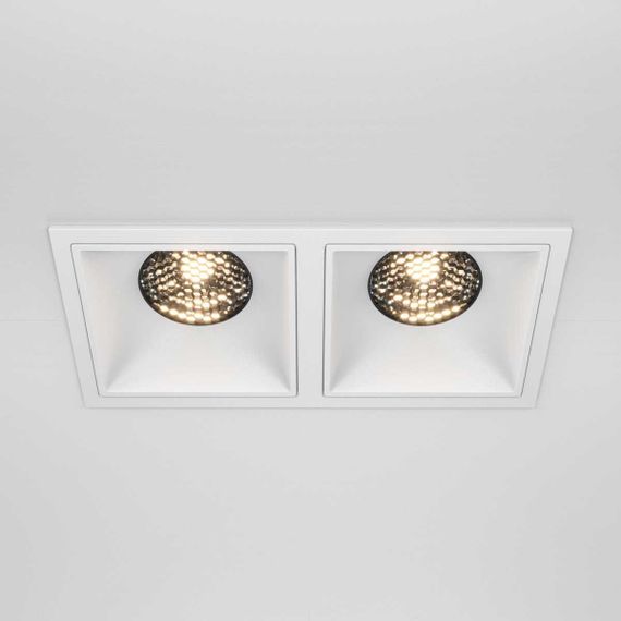 Встраиваемый светильник Maytoni Technical DL043-02-15W3K-SQ-W