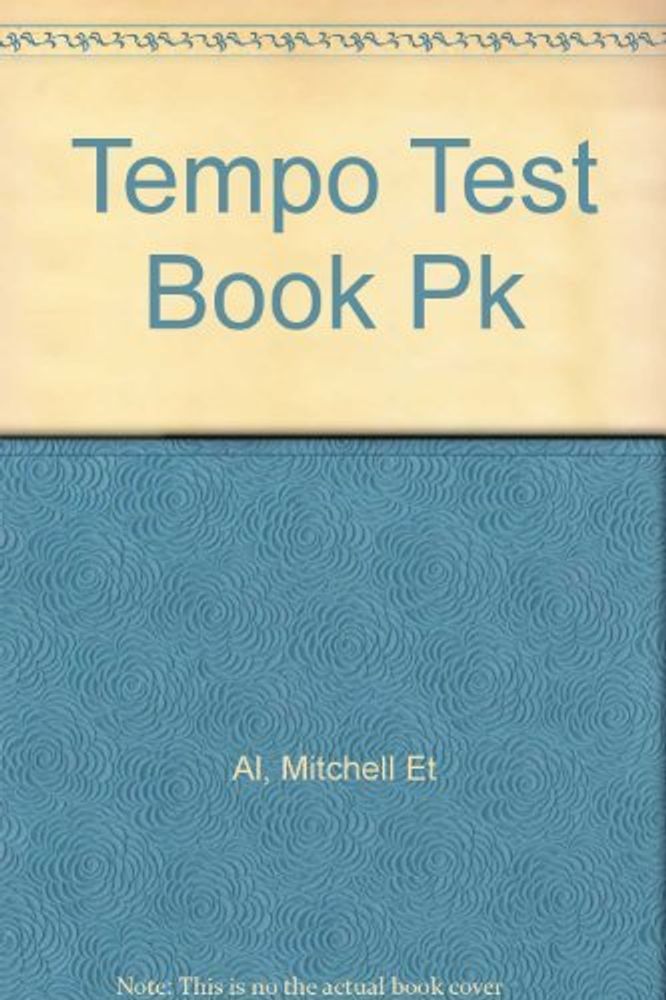 Tempo Test Book +D Pk