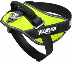 JULIUS-K9 Шлейка для собак IDC-Powerharness 0 (58-76 см/14-25 кг) зеленый неон