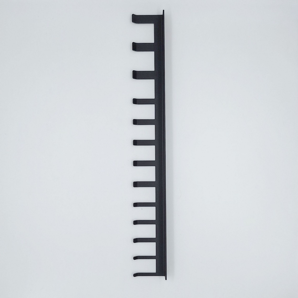 Держатель для хранения всех типов ключей 46см настенный черный