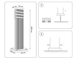 Ambrella Уличный ландшафтный светильник Garden ST2588