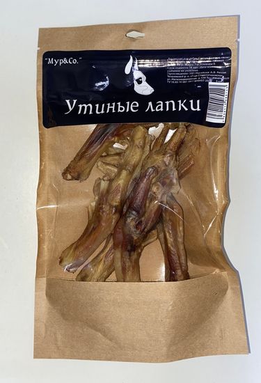Myp&Co Лакомства для собак Утиные лапки