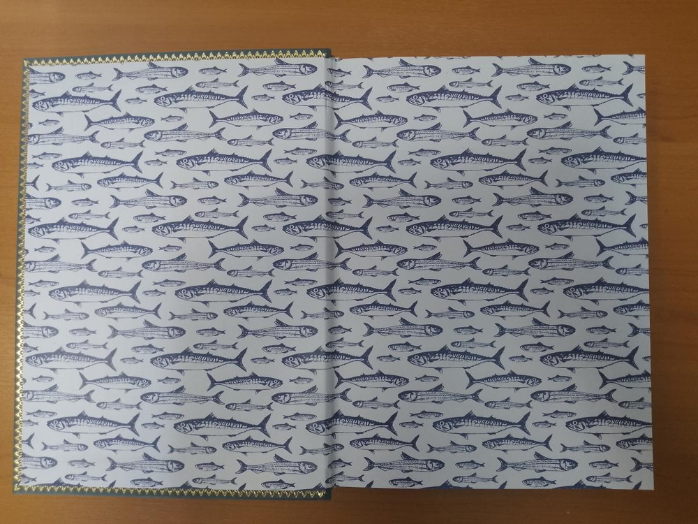 Л.П. Сабанеев "Рыбалка" Книга в обложке из натуральной кожи