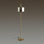 4895/3F MODERN ODL_EX23 85 бронзовый/дымчатый/металл/стекло Торшер E27 3*40W MARGARET