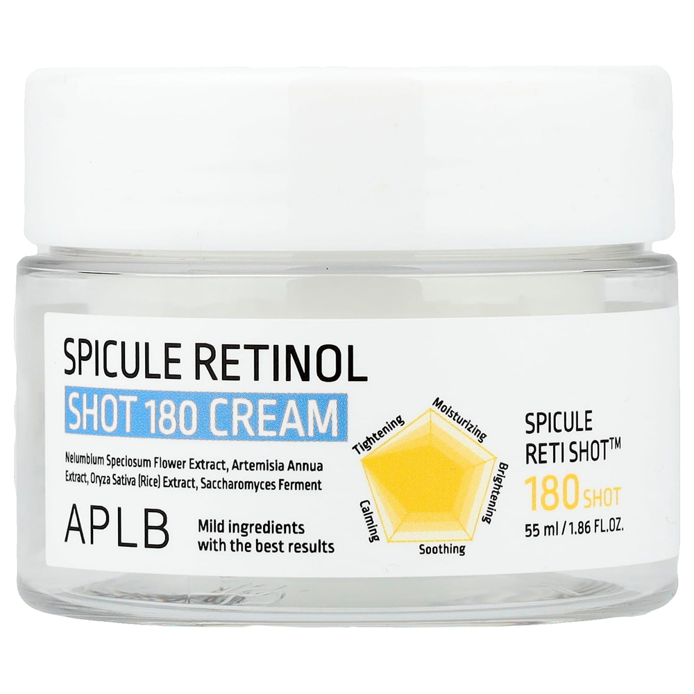 APLB, Spicule Retinol Shot 180, крем, 55 мл (1,86 жидк. Унции)