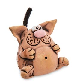 Unique by Step ФК-38 Фигурка керамическая «Кот с хвостом» (Step)