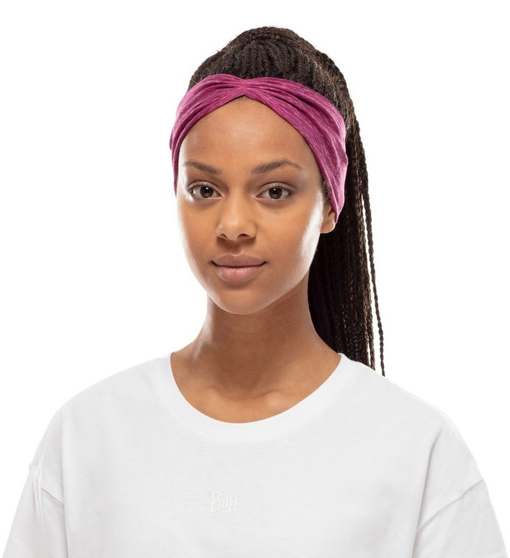 Повязка-чалма летняя Buff Headband Tapered CoolNet Raspberry Htr Фото 2