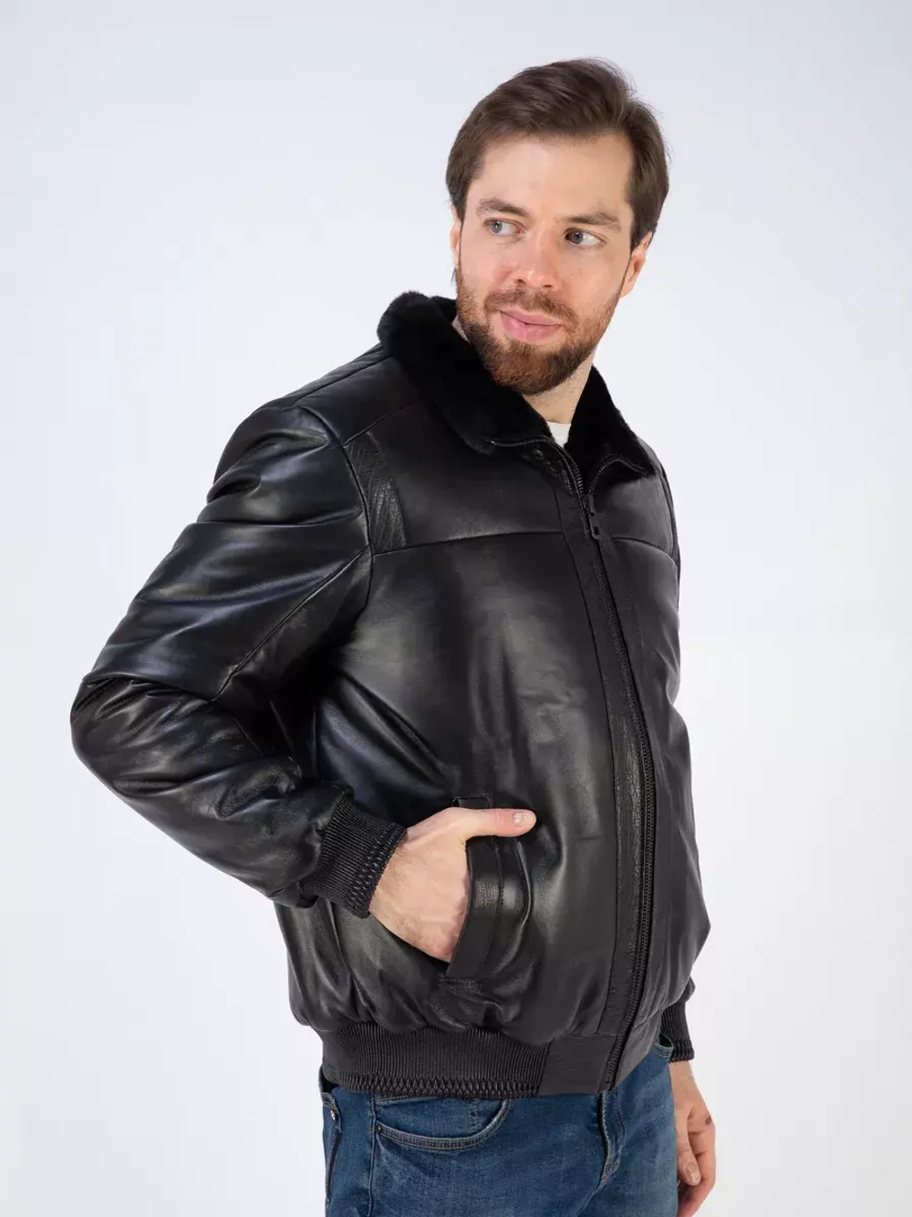 Дубленка натуральная куртка зимняя