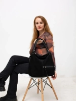 Сумка через плечо большая шоппер мешок