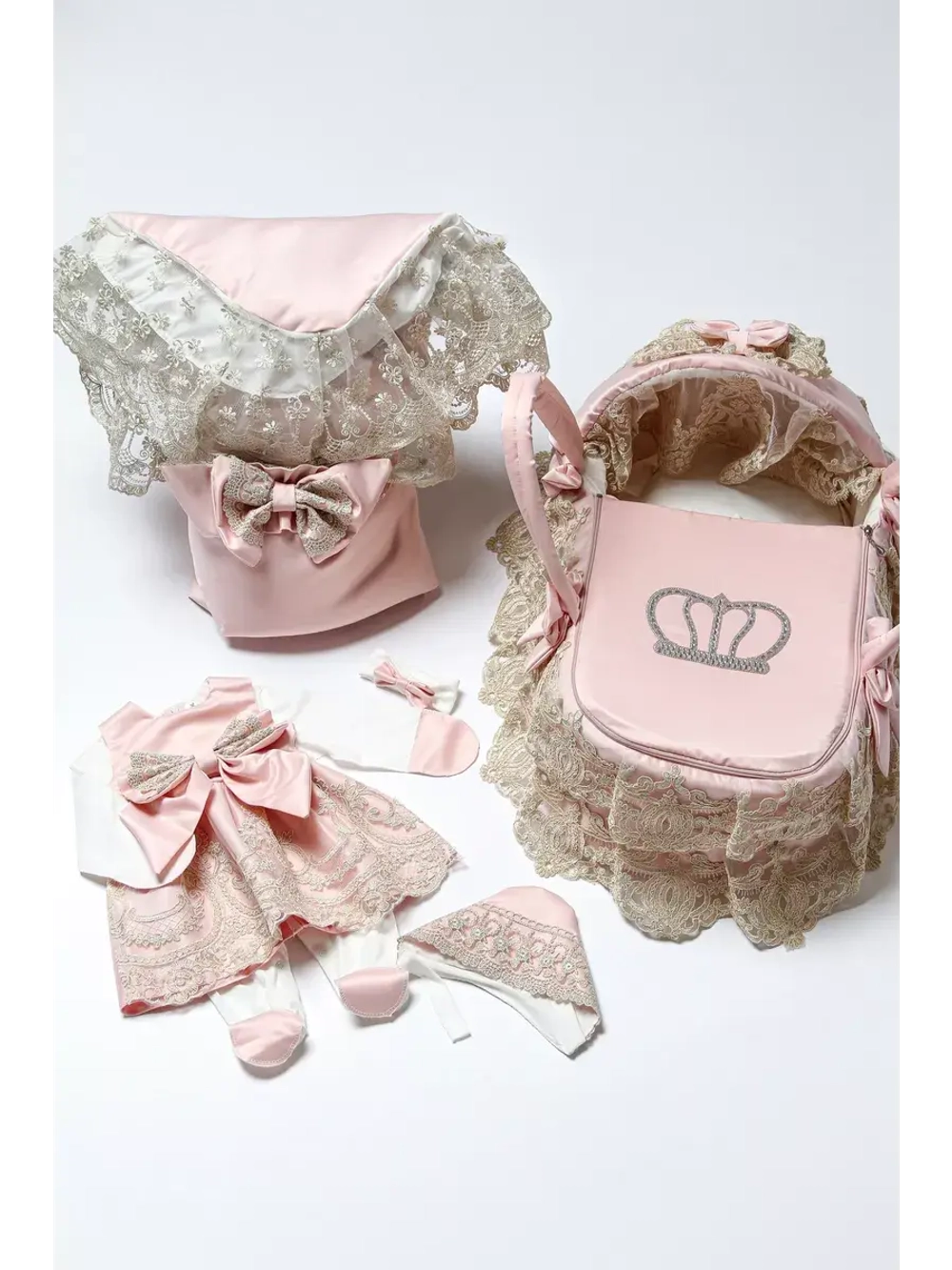 Комплект на выписку с переноской летний