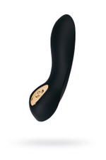 Вибратор для стимуляции точки G Waname Cascade черный 15 см